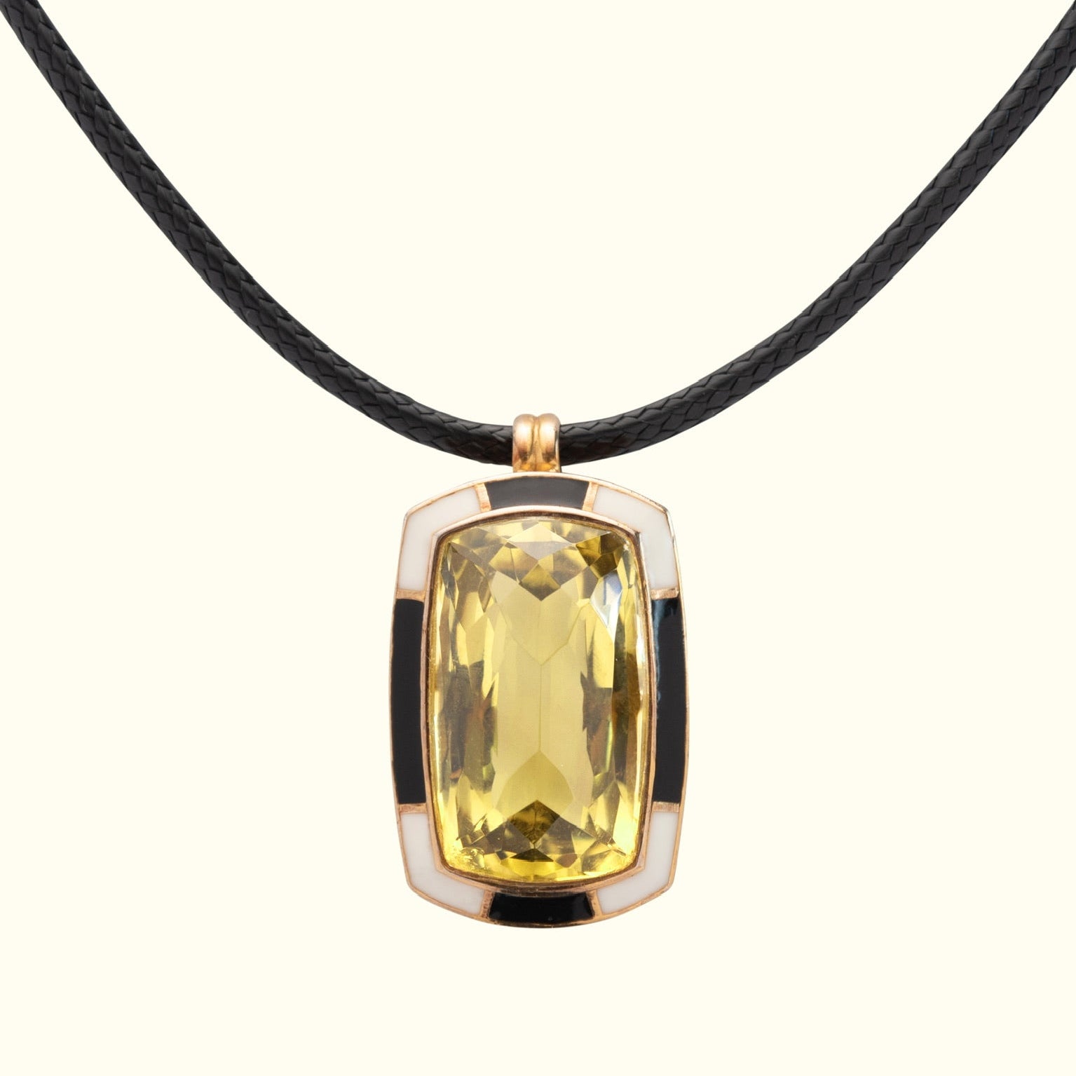 Lemon Citrine Charm