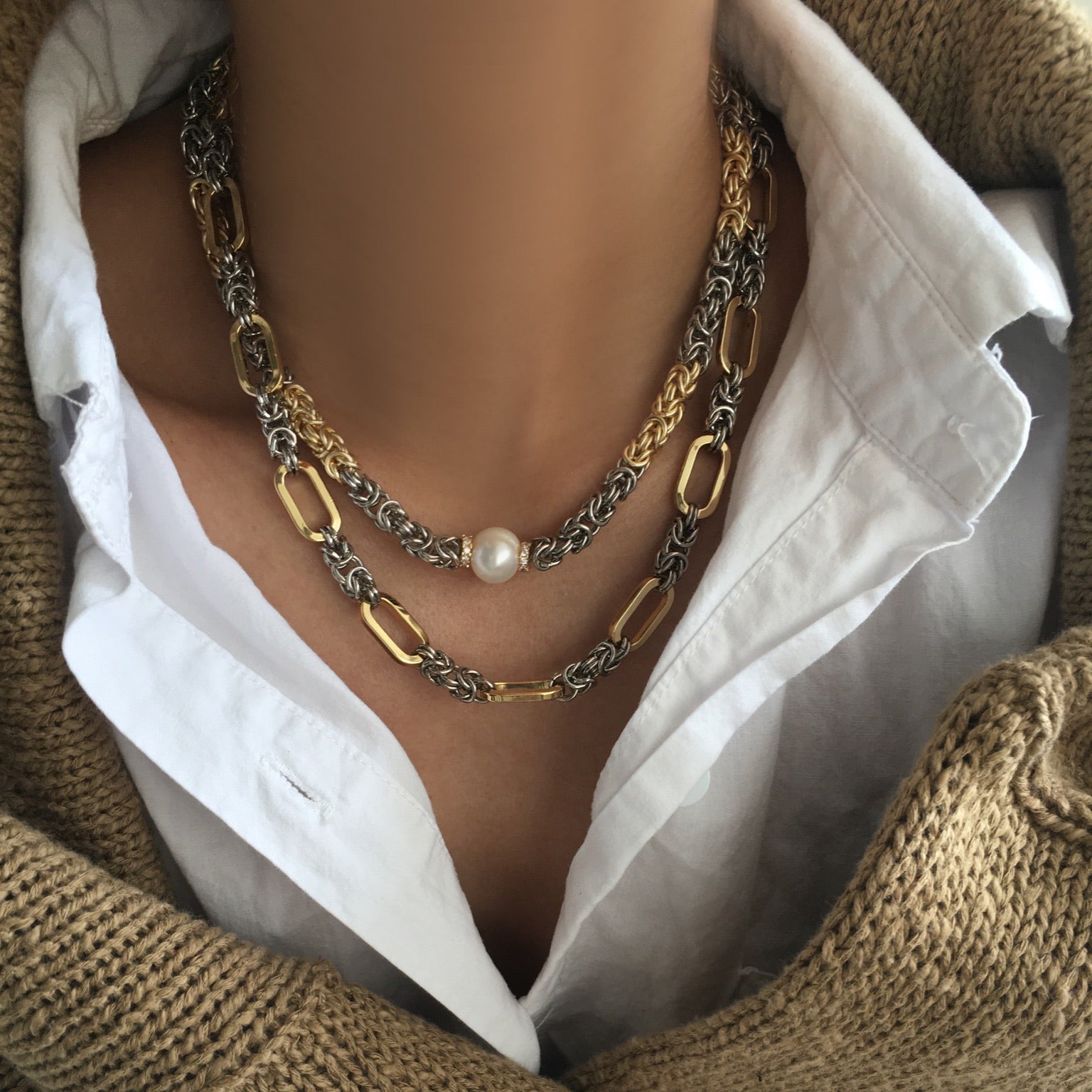 DEJA VU - Pearl Necklace