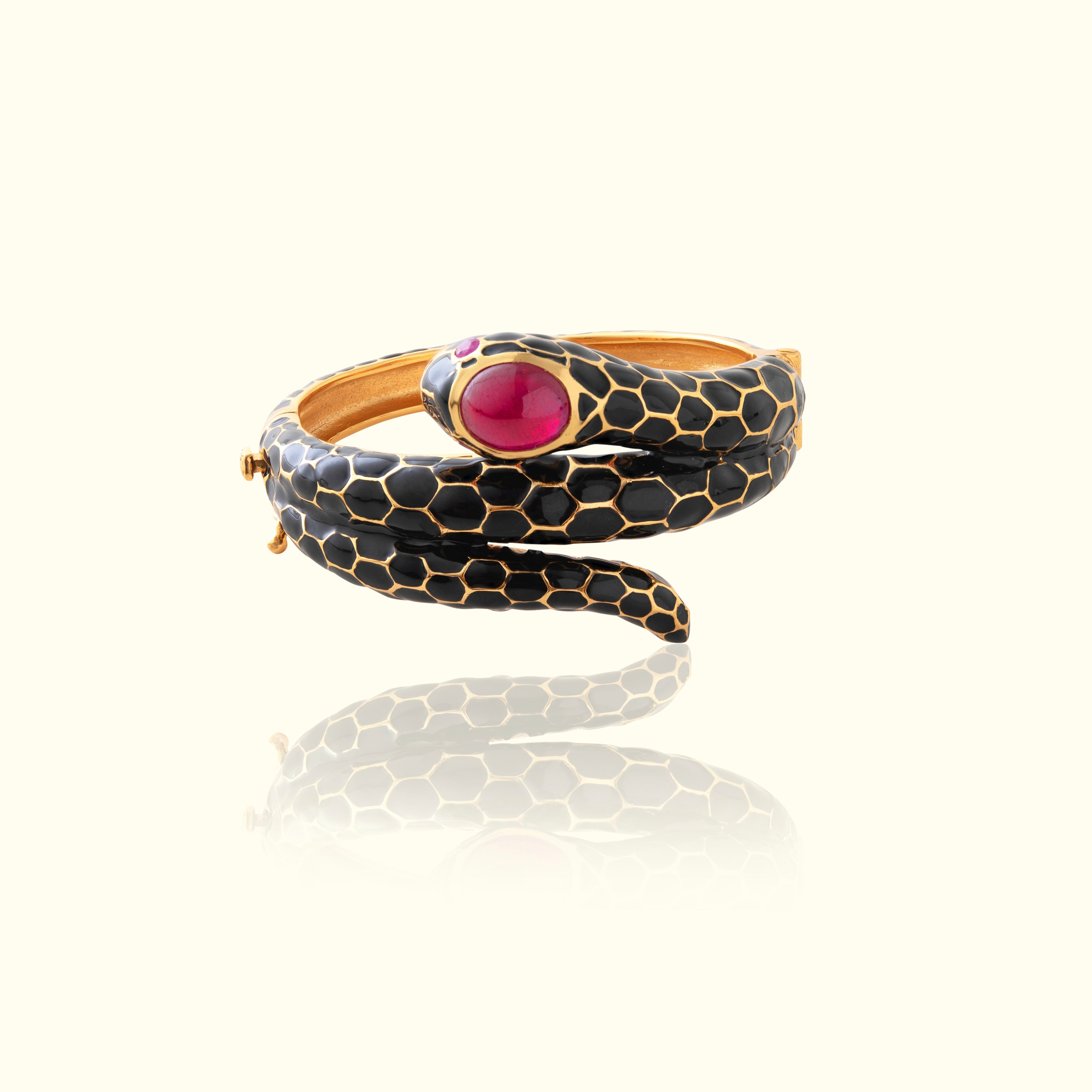 Anakonda Black Snake Bracelet
