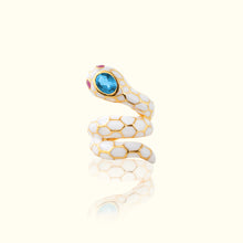 Load image into Gallery viewer, Anakonda Snake Ivory Ring
