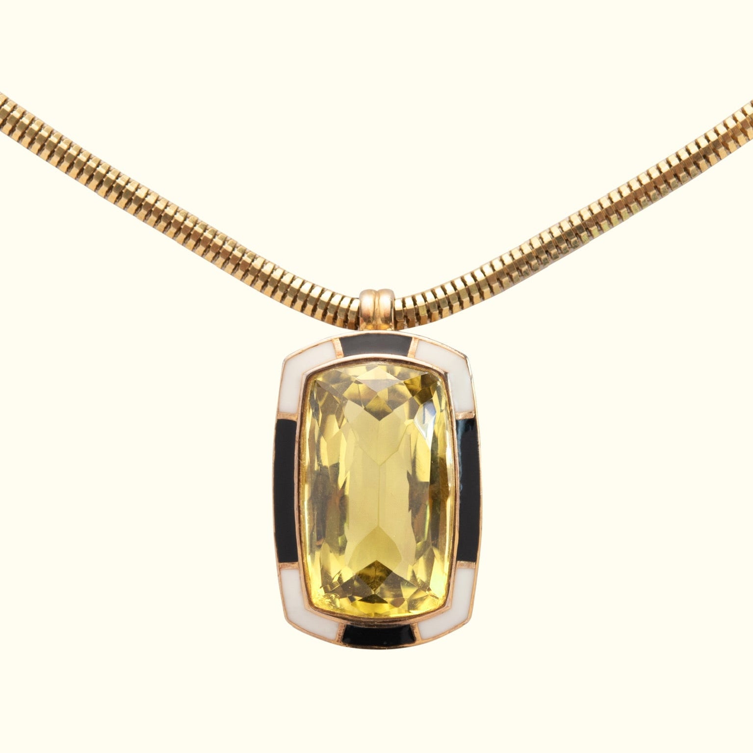 Lemon Citrine Charm