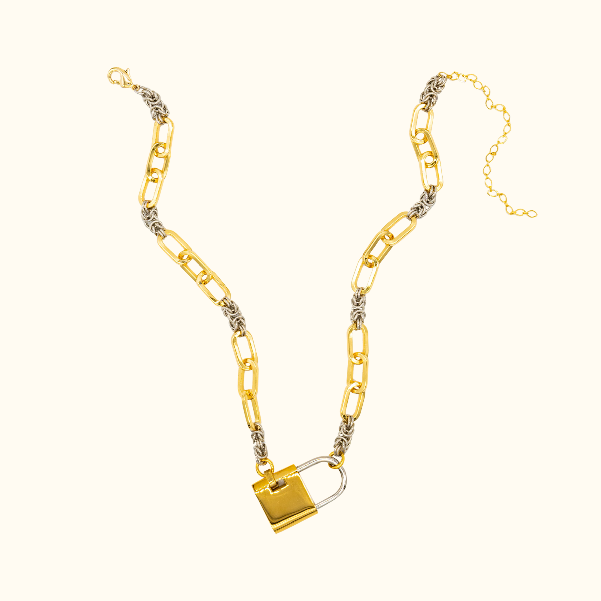 DEJA VU - Lock Necklace